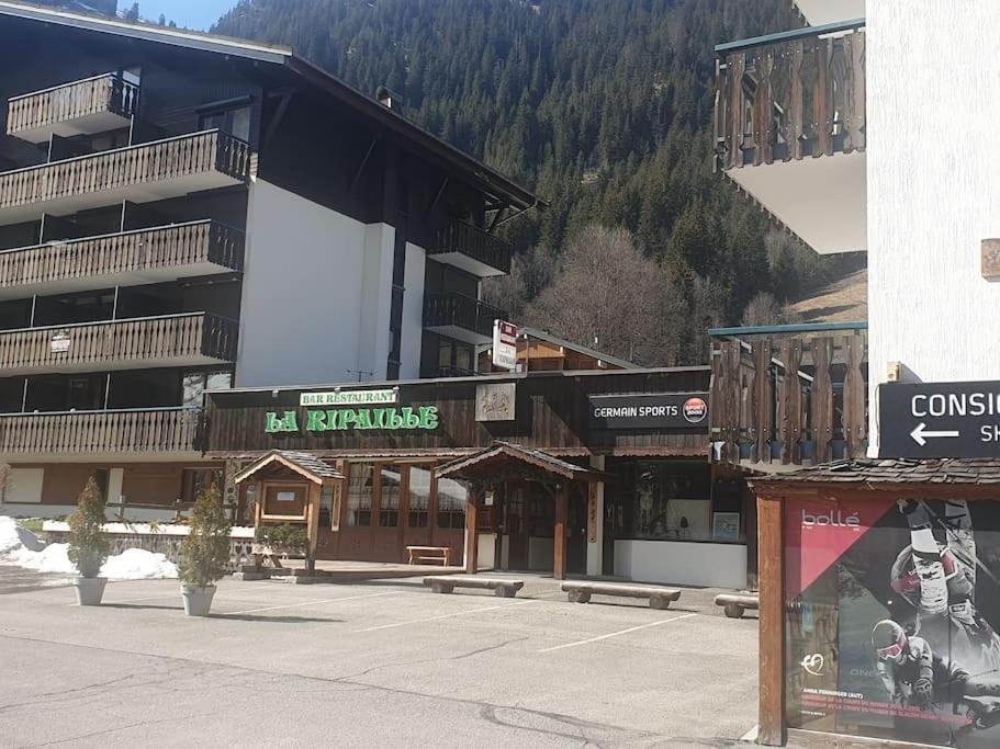 Appartement Pour 4 Personnes Au Pied Des Pistes Châtel Eksteriør billede